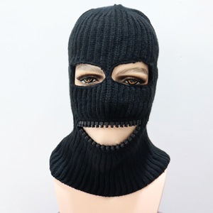 Maschera da sci <span class=keywords><strong>con</strong></span> denti in oro <span class=keywords><strong>con</strong></span> cerniera <span class=keywords><strong>con</strong></span> maschera per denti <span class=keywords><strong>con</strong></span> maschera per denti in oro grande maschera da denti lavorato a maglia cappello caldo divertente <span class=keywords><strong>con</strong></span> cerniera passamontagna - Product Image 3