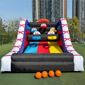 <span class=keywords><strong>Jeu</strong></span> de basket-ball gonflable Cerceau de basket-ball pour l'extérieur, intérieur, fêtes d'<span class=keywords><strong>anniversaire</strong></span>, école, événement, entreprise - Product Image 2