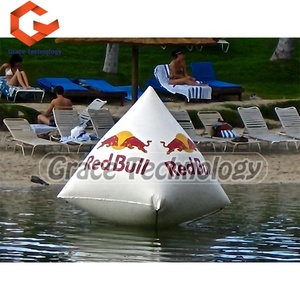 <span class=keywords><strong>Bouée</strong></span> de <span class=keywords><strong>triathlon</strong></span> gonflable / Bouées gonflables de forme triangulaire / <span class=keywords><strong>Bouée</strong></span> aquatique gonflable pour la publicité - Product Image 5