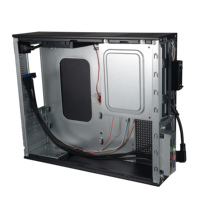Armoire atx robuste en métal mini itx mince avec poignée boîtier micro atx à cadre ouvert boîtier d'ordinateur vente en gros