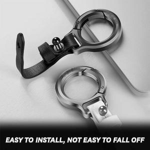 Llavero de coche de alta gama para hombre, elegante llavero antipérdida para colgar en la cintura con diseño de colgante creativo, accesorios para coche - Product Image 3