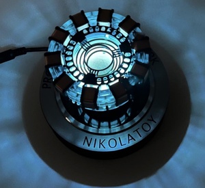 BETTER Tony Stark's Heart Ornements de bureau <span class=keywords><strong>Ark</strong></span> Reactor Model Levitable Decor - Product Image 5