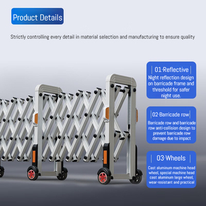 Barrières d'<span class=keywords><strong>accordéon</strong></span> Qigong, barrières extensibles, barrières routières pour événements sportifs/piscines/gouvernements - Product Image 2