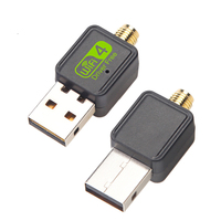 Mini adaptateur USB WiFi MT7601 /RTL8188, pour PC, Dongle Ethernet 2db, carte réseau 2.4 ghz, antenne, récepteur Wi-Fi