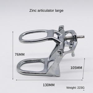 Articulateur manuel de laboratoire dentaire Cuivre amer Aluminium Alliage de zinc Équipement de thérapie orale Accessoire Matériau métallique - Product Image 6