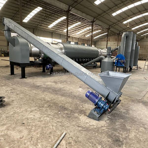 Forno di carbonizzazione a tamburo continuo automatico ambientale senza fumo fornello a carbone Biochar a biomassa - Product Image 5
