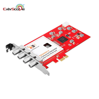 Catvscope TBS6909-X V2 DVB-S2X Tarjeta Sintonizadora PCIe de 8 Canales, Receptor de Satélite Digital, Tarjeta de Transmisión IPTV FTA