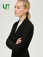 Veste de concours d'équitation classique de haute qualité pour femmes, vente en gros