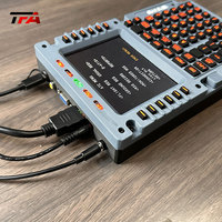 Contrôleur de simulation de vol MCDU avec écran LCD portable et clavier rétroéclairé, idéal pour la création de un cockpit de vol personnel