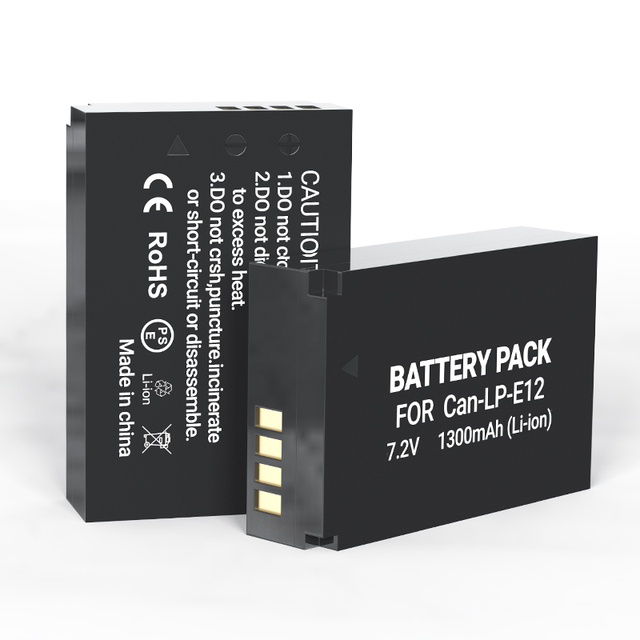 Mamen LP-E12 Camera Battery Wholesale Factory Direct Li-ion Battery Pack Camcorder for Canon