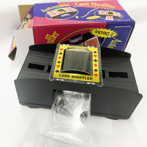 เครื่องสับไพ่พลาสติกสำหรับโต๊ะเล่นไพ่โป๊กเกอร์ เท็กซัส แบ็คคาเรต 2 สำรับ - Product Image 1