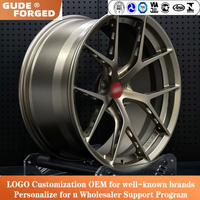 Jantes forgées GUDE 18 19 20 21 22 pouces personnalisées à 5 trous pour voitures de tourisme Porsche 911 992 997 Mercedes-Benz W204 W205 5x112 5x130