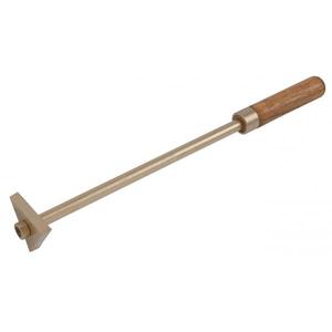 KS TOOLS - 963.9533 BRONZE plus Triangular ship scraper 420 mm - EAN 4042146539736 NON-SPARKING KNIVES, SCRAPERS AND SPATULAS - Product Image 1