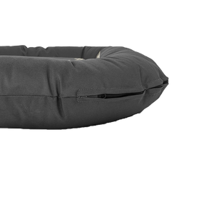 Durable gris Oxford tela lavable Reversible cubierta impermeable cama para perro para el hogar coche cajón y patio - Product Image 3
