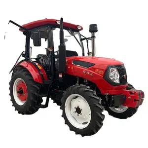 Trattore agricolo a quattro ruote motrici produttore di macchine agricole vendite dirette trattore cingolato per campi di riso per azienda agricola
