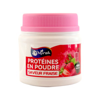 Protéines en poudre de haute qualité, saveur fraise naturelle, supplément nutritionnel pour les muscles, support OEM et ODM
