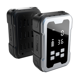 Gonfleur de pneus sans fil portable 150 PSI, mini <span class=keywords><strong>compresseur</strong></span> d'air, batterie externe 4000 mAh, pompe à écran numérique pour pneus de voiture et ballons de sport - Product Image 5