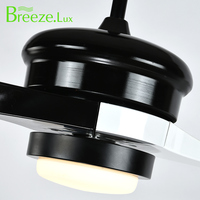 Ventilador de techo moderno colgante de araña de luz de estilo Retro único de alta calidad con luz