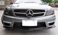 Pare-chocs de voiture en fibre de carbone, lèvre avant pour W204 Classe C C63 Black Series 2012-2014