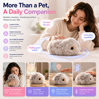 Robot intelligent, compagnon IA, jouet en peluche interactif, coton PP doux