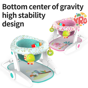 Yrb Baby Portable Babt Floor Sentado <span class=keywords><strong>Silla</strong></span> Asiento de bebé para niños pequeños Cena <span class=keywords><strong>Silla</strong></span> Seguridad Suave <span class=keywords><strong>Silla</strong></span> de piso infantil con <span class=keywords><strong>colgante</strong></span> de juguete - Product Image 2