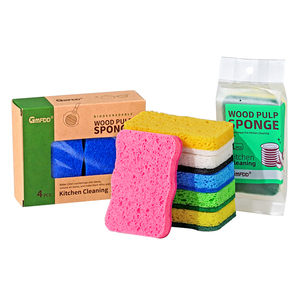 Estropajo <span class=keywords><strong>de</strong></span> Pulpa <span class=keywords><strong>de</strong></span> Madera <span class=keywords><strong>con</strong></span> Diamante, Eliminación Duradera <span class=keywords><strong>de</strong></span> Manchas, Secado Rápido y Sin Olor - Product Image 5