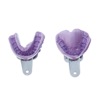 Denxy — instruments dentaires bleus jetables, 50 pièces, plateau d'impression pour la dentition