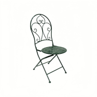 Ensemble table et chaises de jardin au design moderne - Mobilier de jardin en fer forgé