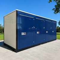 Conteneur de stockage modulaire en acier démontable de 20 pieds, 16 pieds, 12 pieds, 8 pieds – Unité de stockage autonome – Approvisionnement direct usine