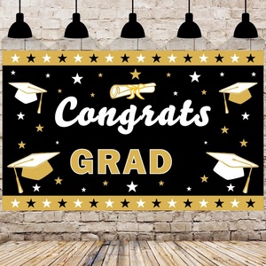 DAMAI Backdrop <b>Banner</b> Large Sign Wall Decorations Photography Background Party Supplies for 2025 Graduation Party Decorations - Product Image 1
