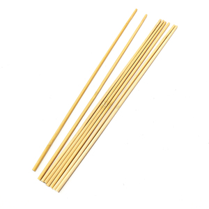 Bloc de bois rond en gros tiges bois dur bâton de <span class=keywords><strong>bambou</strong></span> massif bricolage en bois 2.5mm 12cm Q pointe modèle Europe Art populaire Animal bois de pin - Product Image 6