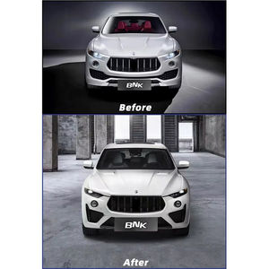 Parrilla de parachoques delantero de coche para <span class=keywords><strong>2022</strong></span> Maserati <span class=keywords><strong>Levante</strong></span> Trofeo Front Face Performance Body Kit - Product Image 6