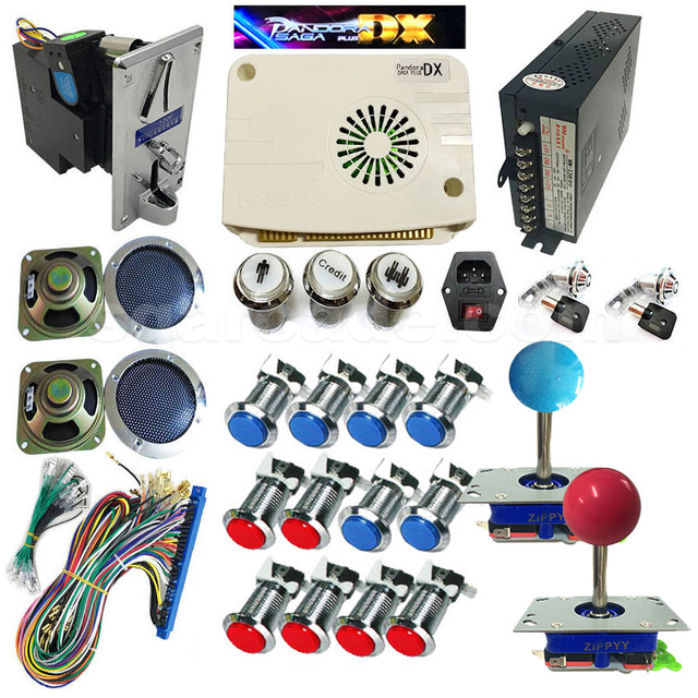Wholesale Custom Arcade Game Kit 5000 in 1 Pandora Dx Box Jamma Metal 110/220V
