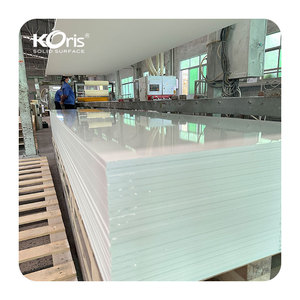 Pedra De Mármore Artificial Corians Folha De Superfície Sólida Para Bancada De Cozinha - Product Image 2