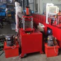 Machine de formage à froid pour rails de guidage latéraux de volets roulants, modèle C et U, en promotion aux Philippines