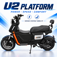 Vélo électrique haute puissance modèle U2, plateforme identique, moteur brushless puissant 1500W/2000W/3000W, OEM ODM, logo personnalisé, vélo électrique électronique