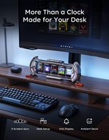 Divoom Times Gate: Elegante Display Desktop Progettato per Giocatori, Supporta DIY per 5 Schermi - Schermo Divoom Alibaba
