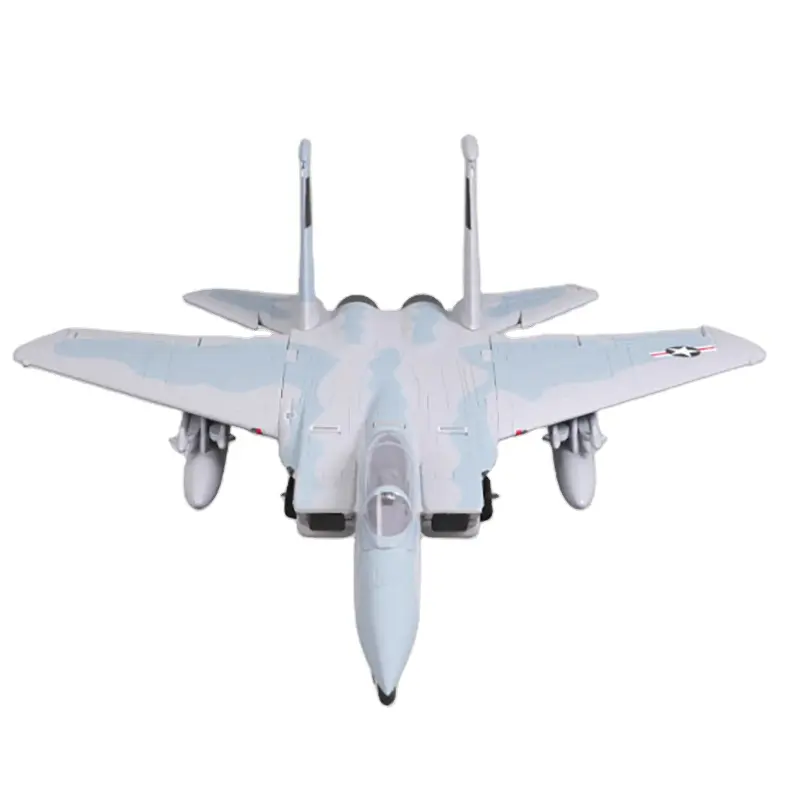 Avião de controle remoto FMS 64mm EDF F-15 V2 PNP avião de combate avião de combate a jato brinquedos de controle de rádio para adultos