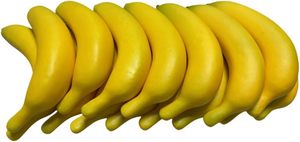 <span class=keywords><strong>Fruits</strong></span> artificiels en plastique jaunes en forme de bananes décoratives pour la <span class=keywords><strong>décoration</strong></span> de la maison - Product Image 6