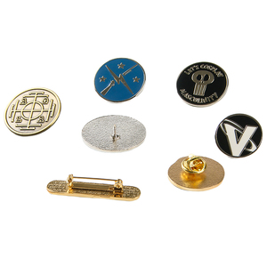 Bulk OEM Metal Enamel Badges Creative Gothic Cartoon Enamel <b>Pins</b> Anti-rust Plated Lapel Brooch Festival Promotion Gifts - Product Image 4