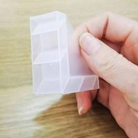 Protecteur d'angle en plastique Anti-Collision pour Table de cadre Photo de haute qualité, protecteur d'angle en plastique blanc pour verre