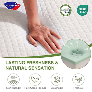<span class=keywords><strong>Protège</strong></span>-<span class=keywords><strong>matelas</strong></span> en gel de luxe sur mesure pour lit double et lit king size, <span class=keywords><strong>matelas</strong></span> en mousse à mémoire de forme Bonnell simple et double - Product Image 3