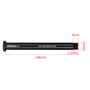 Cadre de vélo à travers le moyeu à travers l'essieu brochettes moyeu baril arbre M12/M15 100/110/142/148mm <span class=keywords><strong>vtt</strong></span> fourche <span class=keywords><strong>avant</strong></span> de vélo à travers l'essieu - Product Image 6