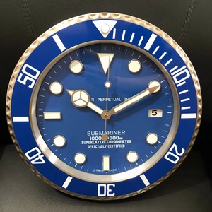 Reloj de Pared Creativo de Metal de 14 Pulgadas, Diseño Contemporáneo <span class=keywords><strong>para</strong></span> Decoración del Hogar, Movimiento de Cuarzo - Product Image 4