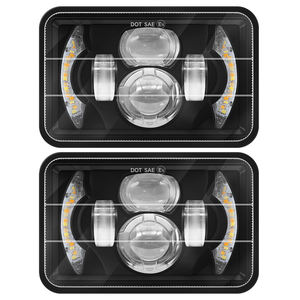 Phare LED 4x6 5x7 7 pouces 45W 4500lm DRL H4 Faisceau Hi/Lo Tout-Terrain Universel 12V pour Voitures - Product Image 2