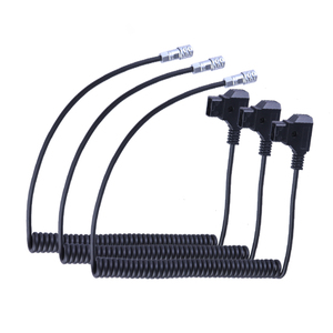 Câble d'alimentation personnalisé pour <span class=keywords><strong>BMPCC</strong></span> <span class=keywords><strong>4K</strong></span>, D-Tap vers Weipu 2 broches SF6 femelle vers P-Tap pour batteries V-Mount, Gold Mount et NP-F - Product Image 5