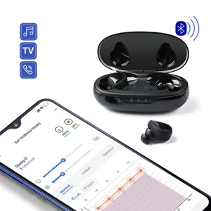 16 Channel Hearing Aids Rechargeable In-the-Ear Deaf Bluetooth Sound Amplifier for Elderly Adult