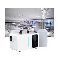 Diffuseur d'arômes électrique 8000 CBM, nébuliseur métallique contrôlé par application, prise US, sans eau, garantie 1 an, pour hall d'hôtel, voiture, maison