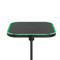 Chargeur sans fil intelligent rapide universel pour téléphone portable portable 15W 10W tendance