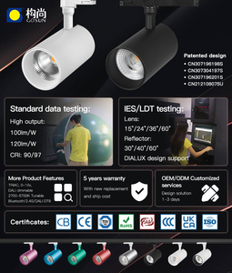 Gosun 2700k-6000K CCT có sẵn 35 Wát điều khiển tích hợp <span class=keywords><strong>LED</strong></span> tường máy giặt vuông hình chữ nhật tại chỗ <span class=keywords><strong>LED</strong></span> ánh sáng theo dõi cho trong nhà - Product Image 5